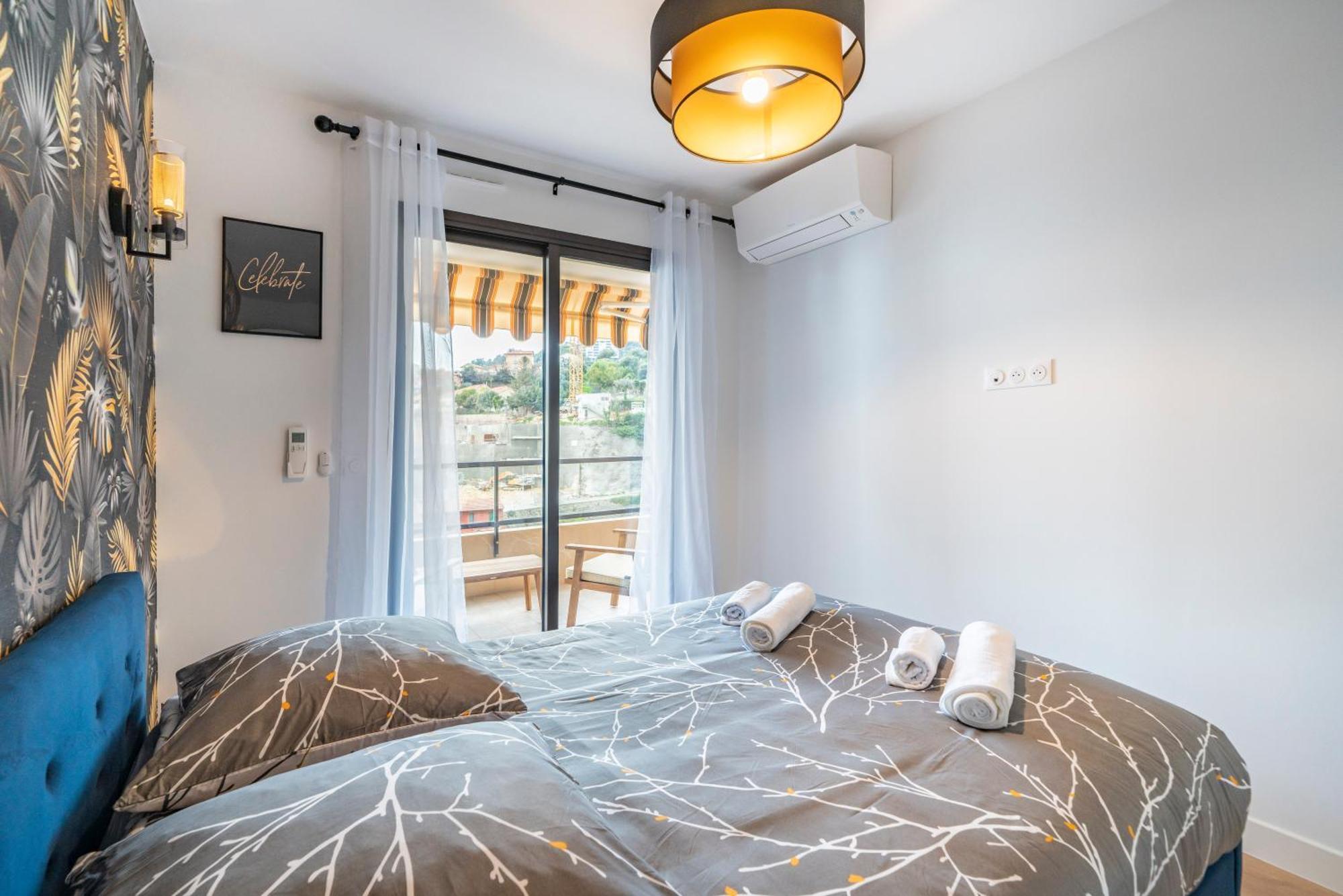 Апартаменти 5mn Monaco - Vue mer - Parking - Piscine - BB Босолей Екстер'єр фото
