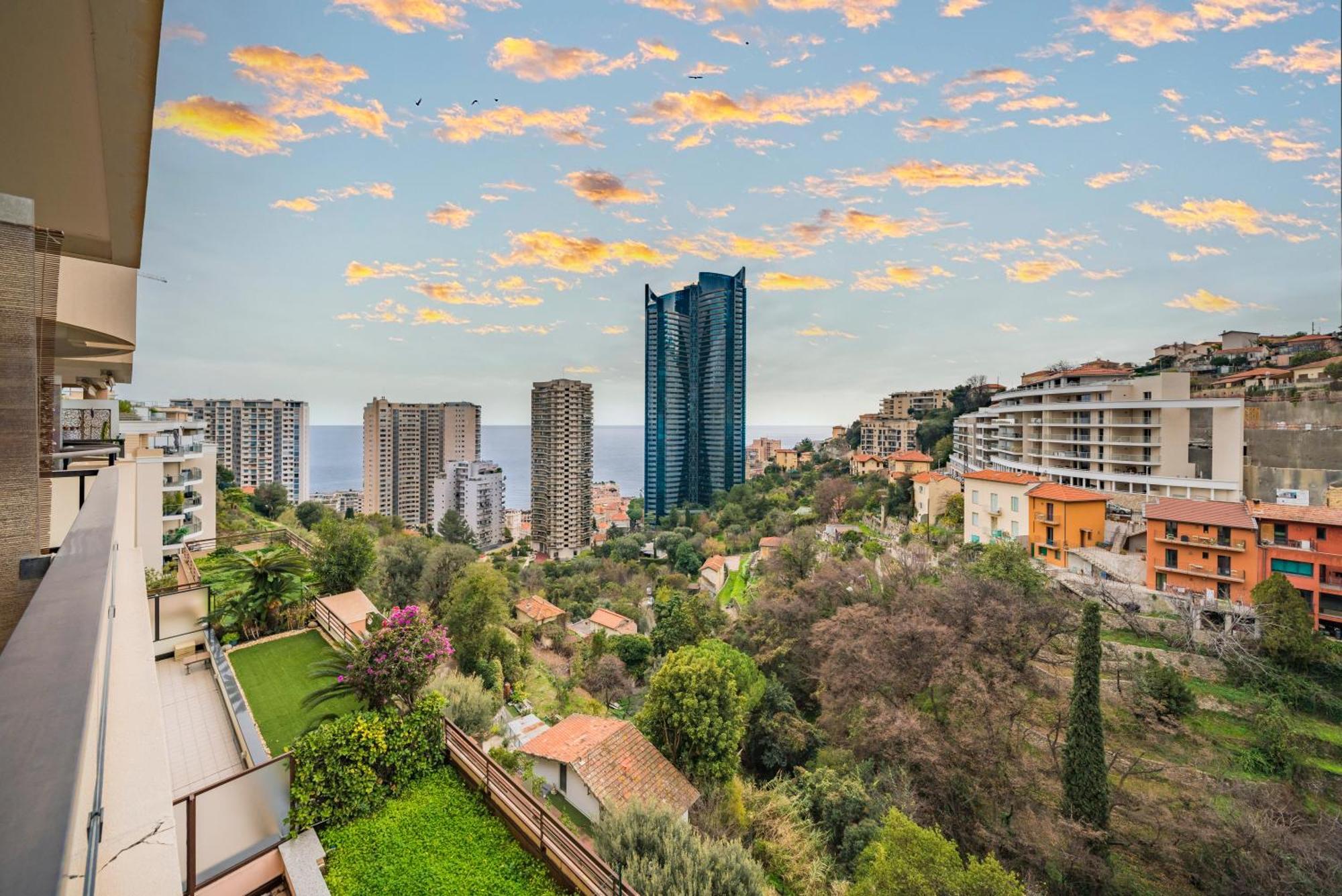 Апартаменти 5mn Monaco - Vue mer - Parking - Piscine - BB Босолей Екстер'єр фото