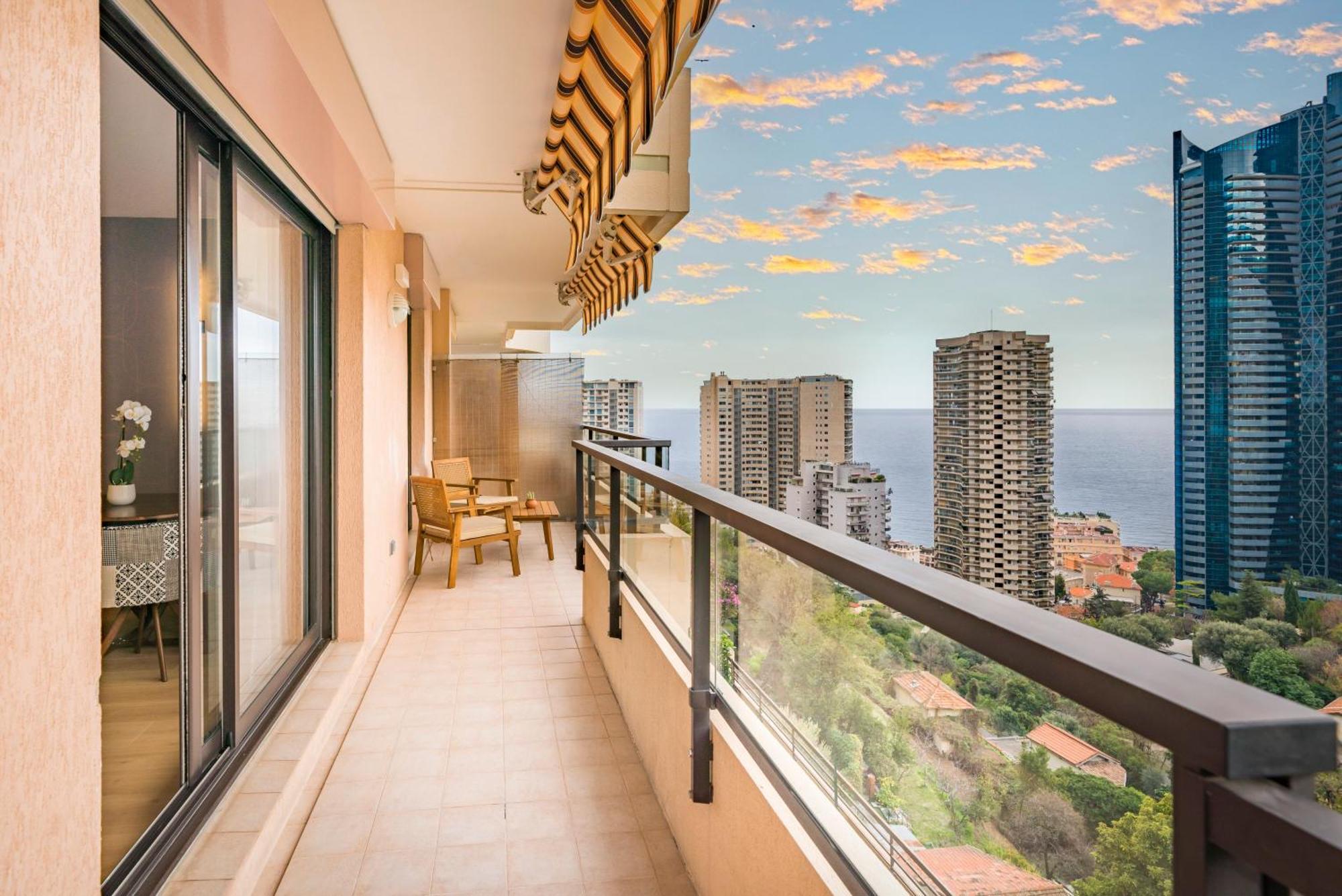 Апартаменти 5mn Monaco - Vue mer - Parking - Piscine - BB Босолей Екстер'єр фото
