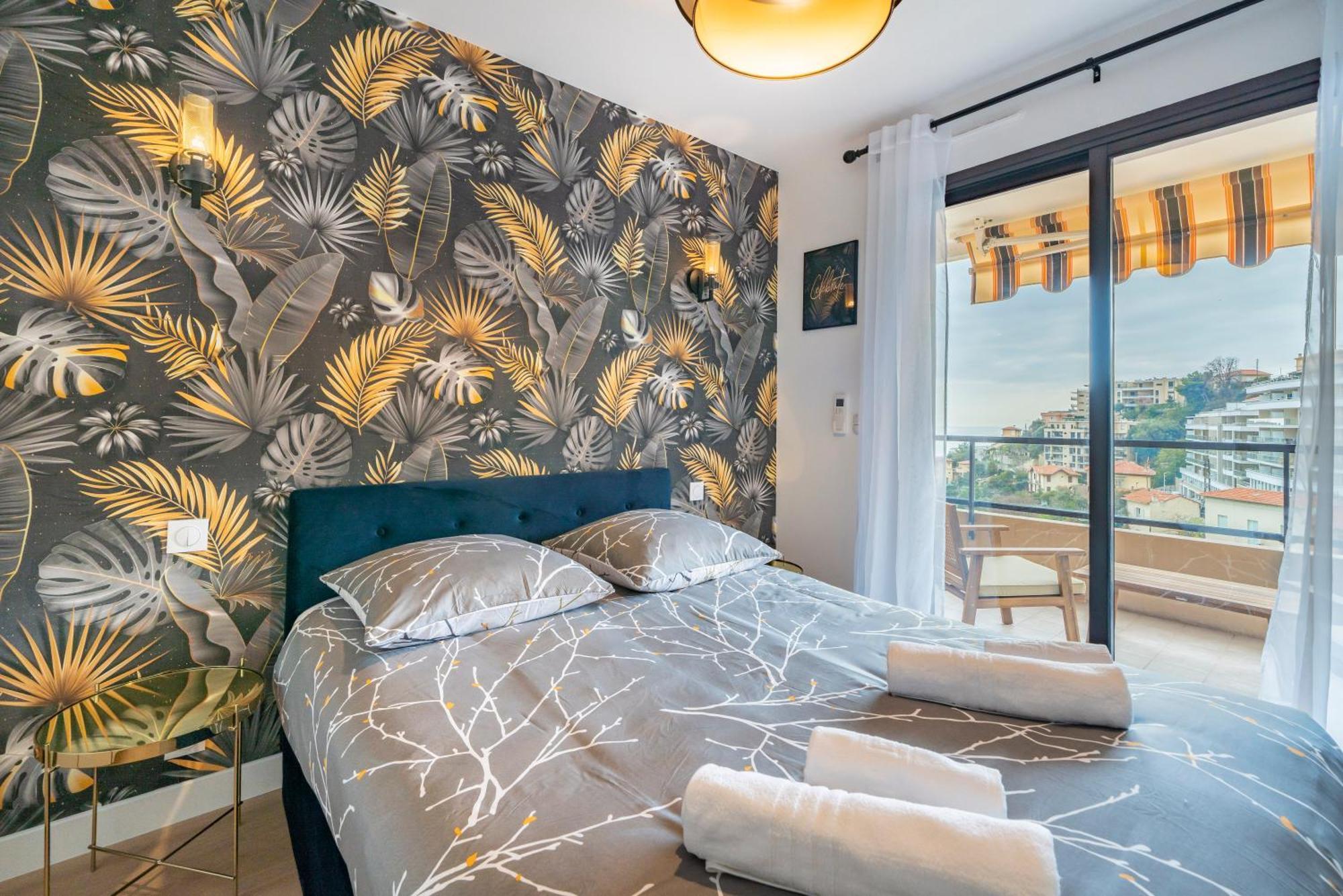 Апартаменти 5mn Monaco - Vue mer - Parking - Piscine - BB Босолей Екстер'єр фото